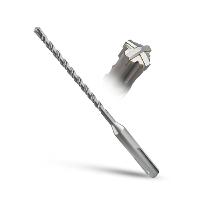 Foret béton sds plus 4 taillants 5 à 16 mm longueur 110 à 260 mm